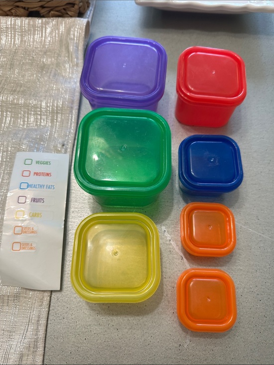 Beachbody Other - BEACHBODY Plastic Storage Containers - Multicolor